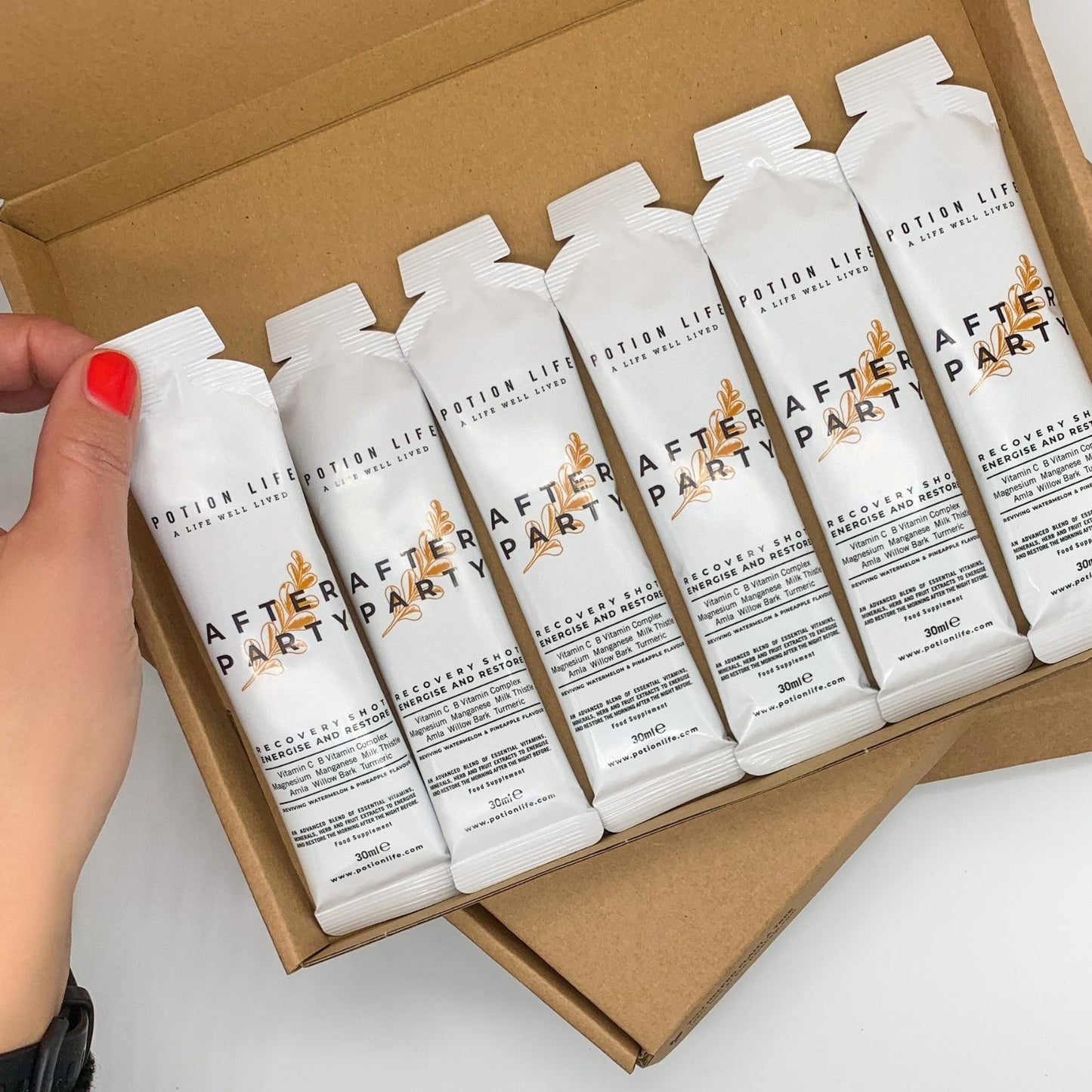 After Party Vitamin Energy Shots 30ml Potion Life Store